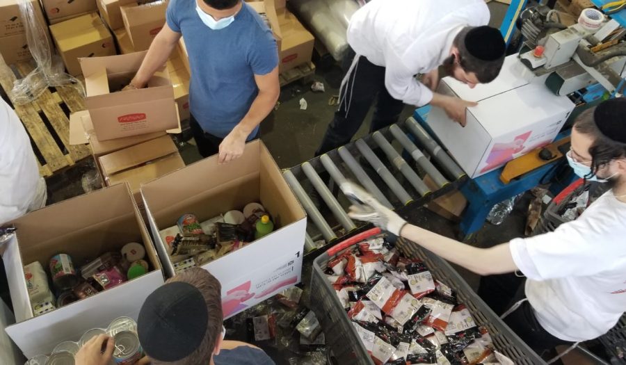 colel chard food relief in Israel